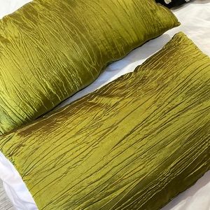 Small rectangular cushions